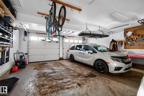 9302 93 Street, Edmonton, AB - Indoor Photo Showing Garage