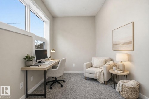 4 14315 Stony Plain Road, Edmonton, AB - Indoor Photo Showing Office