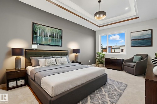 9007 153 Street, Edmonton, AB - Indoor Photo Showing Bedroom