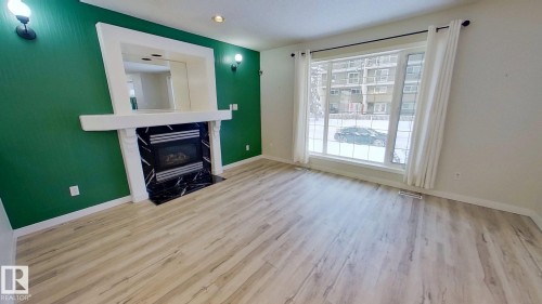 9331 103 Avenue, Edmonton, AB - Indoor With Fireplace