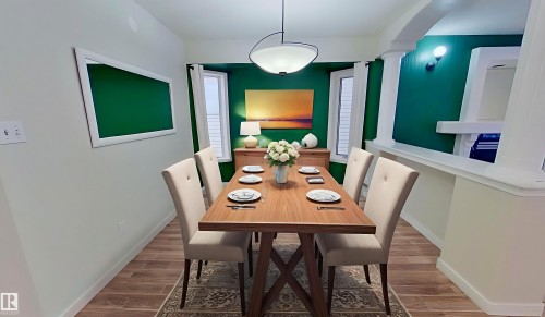 9331 103 Avenue, Edmonton, AB - Indoor Photo Showing Dining Room