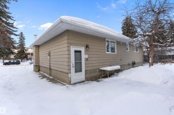 Snow covered property - 