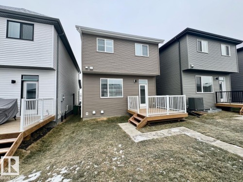 126 Stiles Bend, Leduc, AB - Outdoor With Deck Patio Veranda With Exterior