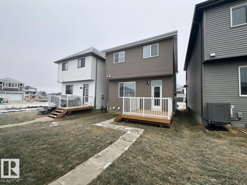 126 Stiles Bend, Leduc, AB - Outdoor With Deck Patio Veranda With Exterior