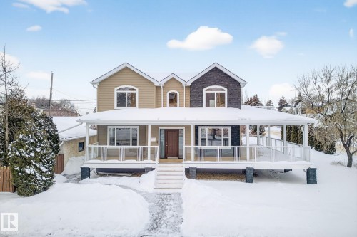 9714 87 Street, Edmonton, AB - Outdoor With Deck Patio Veranda With Facade
