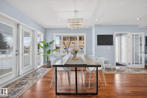 9714 87 Street, Edmonton, AB - Indoor Photo Showing Dining Room