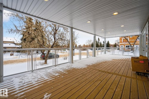 9714 87 Street, Edmonton, AB - Outdoor With Deck Patio Veranda With Exterior