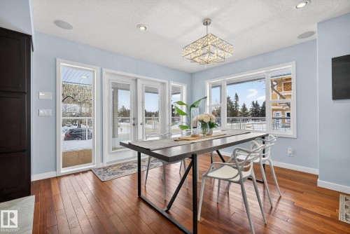 9714 87 Street, Edmonton, AB - Indoor Photo Showing Dining Room