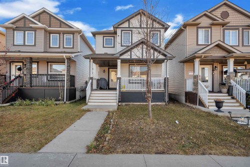 3131 14 Avenue, Edmonton, AB - Outdoor With Deck Patio Veranda With Facade