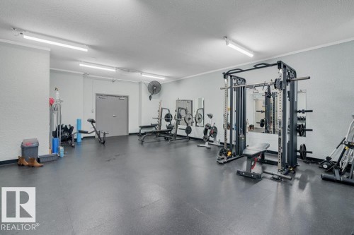 1012 11307 99 Avenue, Edmonton, AB - Indoor Photo Showing Gym Room