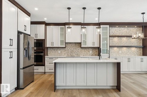 6269 19 Street, Rural Leduc County, AB - Indoor Photo Showing Kitchen With Stainless Steel Kitchen With Upgraded Kitchen