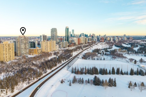 1901 10011 123 Street, Edmonton, AB - Outdoor With View