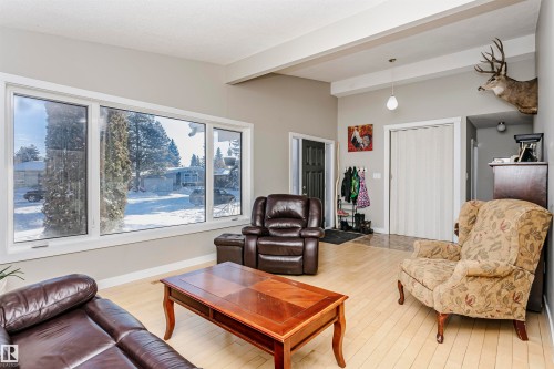 4436 117 Street, Edmonton, AB - Indoor Photo Showing Living Room