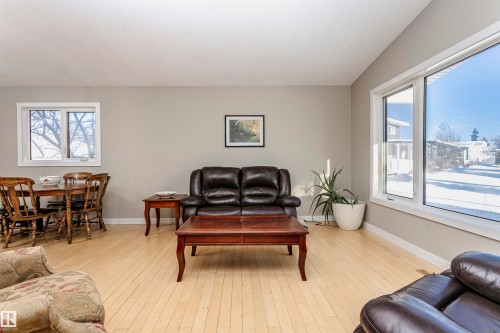 4436 117 Street, Edmonton, AB - Indoor Photo Showing Living Room