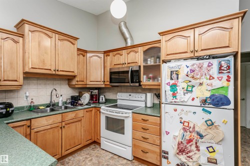 4436 117 Street, Edmonton, AB - Indoor Photo Showing Kitchen With Double Sink