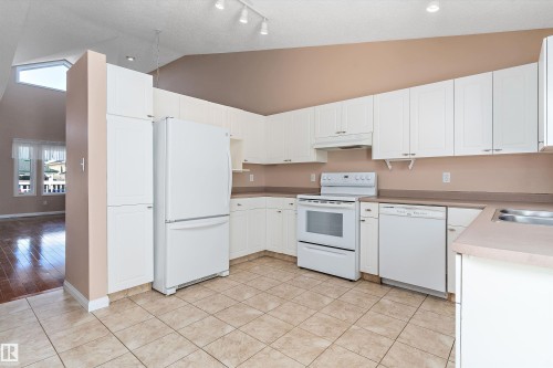 15028 128 Street, Edmonton, AB - Indoor Photo Showing Kitchen With Double Sink