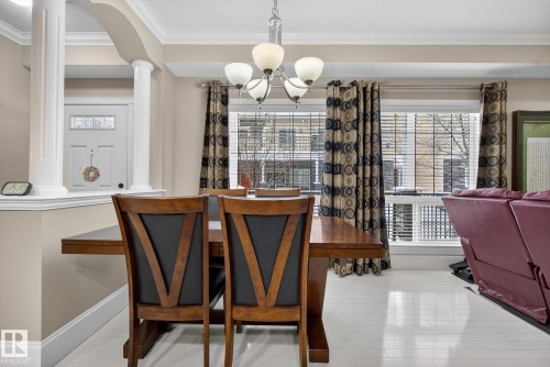 63 7293 South Terwillegar Drive, Edmonton, AB - Indoor Photo Showing Dining Room