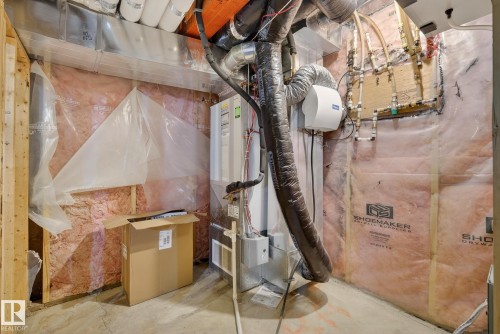 63 7293 South Terwillegar Drive, Edmonton, AB - Indoor Photo Showing Basement