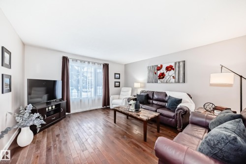 16413 115 Street, Edmonton, AB - Indoor Photo Showing Living Room