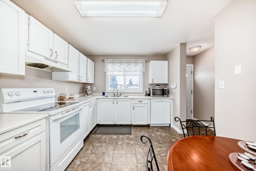 16413 115 Street, Edmonton, AB - Indoor Photo Showing Kitchen With Double Sink