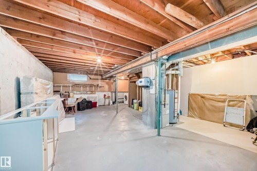 16413 115 Street, Edmonton, AB - Indoor Photo Showing Basement
