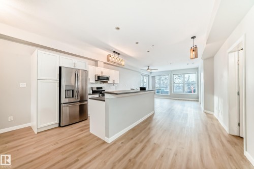 115 9507 101 Avenue, Edmonton, AB - Indoor Photo Showing Kitchen