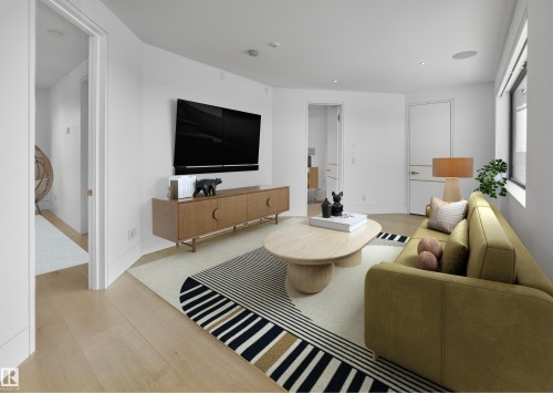 46 Kingsford Crescent, St. Albert, AB - Indoor Photo Showing Living Room