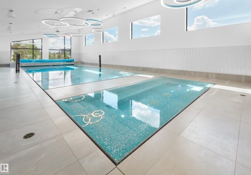 46 Kingsford Crescent, St. Albert, AB - Indoor Photo Showing Other Room With In Ground Pool