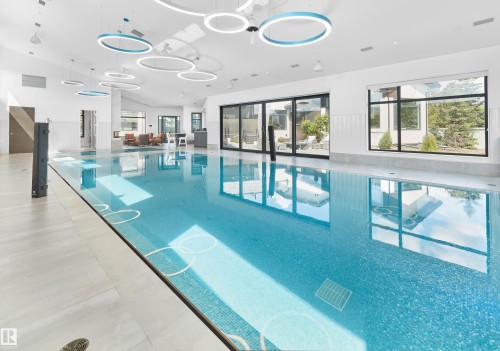 46 Kingsford Crescent, St. Albert, AB - Indoor Photo Showing Other Room With In Ground Pool