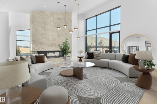 46 Kingsford Crescent, St. Albert, AB - Indoor Photo Showing Living Room