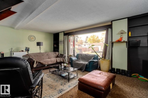 12116 48 Street, Edmonton, AB - Indoor Photo Showing Living Room