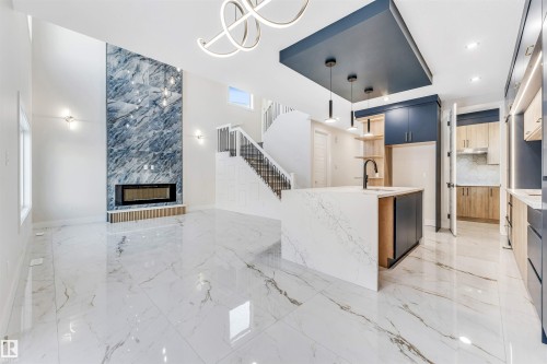 4313 35 Street, Beaumont, AB - Indoor Photo Showing Kitchen