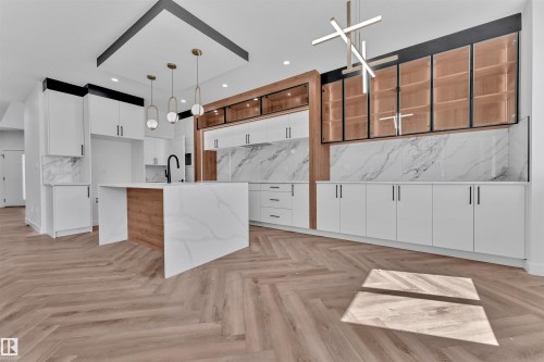 121 Lilac Close, Leduc, AB - Indoor Photo Showing Kitchen