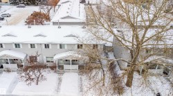 View of snowy aerial view - 