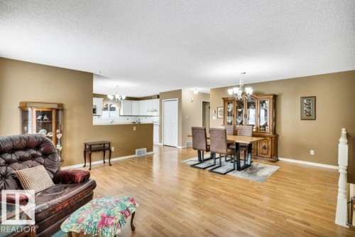 8146 27 Avenue, Edmonton, AB - Indoor Photo Showing Living Room