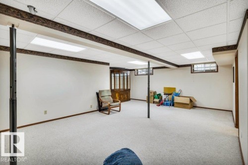 8146 27 Avenue, Edmonton, AB - Indoor Photo Showing Basement
