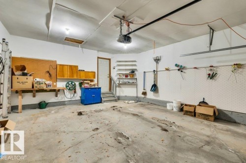 8146 27 Avenue, Edmonton, AB - Indoor Photo Showing Garage