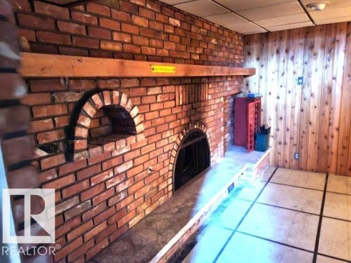 7524 95 Avenue, Edmonton, AB - Indoor Photo Showing Other Room With Fireplace