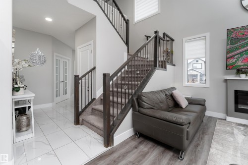 5788 175B Avenue, Edmonton, AB - Indoor With Fireplace
