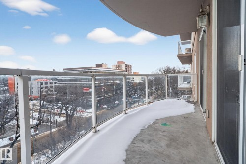 504 11111 82 Avenue Avenue, Edmonton, AB - Outdoor With Balcony With View With Exterior