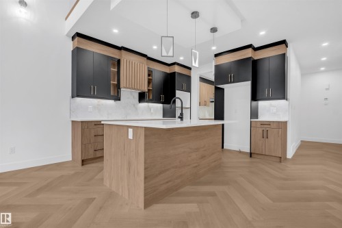 3513 42 Avenue, Beaumont, AB - Indoor Photo Showing Kitchen