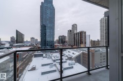 Balcony with a view of city - 