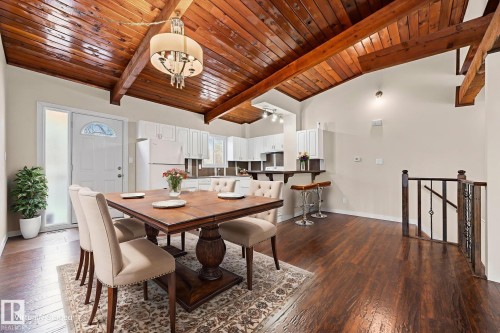 15 Northwoods Village, Edmonton, AB - Indoor Photo Showing Dining Room
