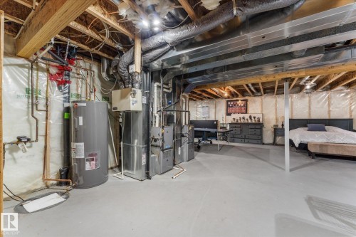 13 Heron Link, Spruce Grove, AB - Indoor Photo Showing Basement