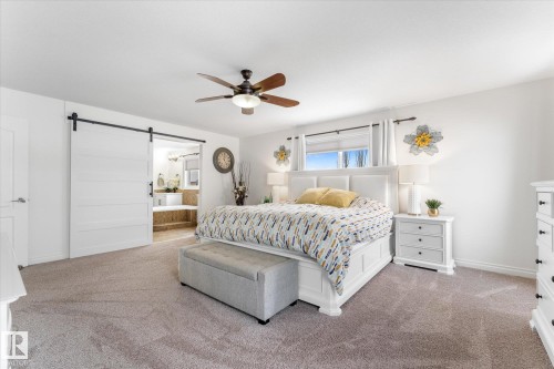 13 Heron Link, Spruce Grove, AB - Indoor Photo Showing Bedroom