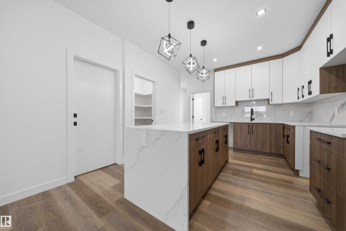 5213 104A Street, Edmonton, AB - Indoor Photo Showing Kitchen