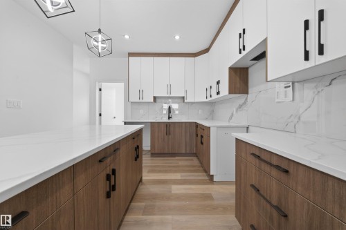 5213 104A Street, Edmonton, AB - Indoor Photo Showing Kitchen