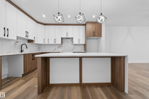 5213 104A Street, Edmonton, AB - Indoor Photo Showing Kitchen