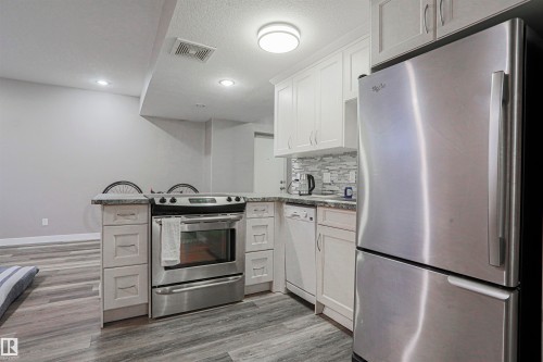 8804 100 Street, Edmonton, AB - Indoor Photo Showing Kitchen With Upgraded Kitchen