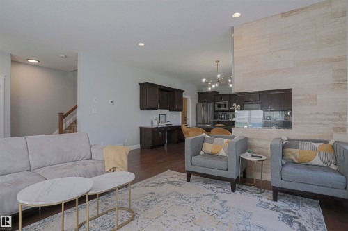 8804 100 Street, Edmonton, AB - Indoor Photo Showing Living Room
